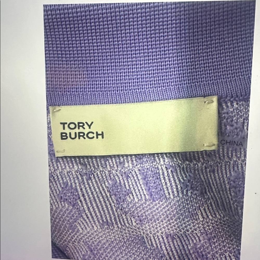 Tory Burch Lavender Mini Dress - Picture 3 of 7